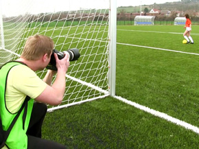 The photographer fucks the young soccer player in the locker room 1